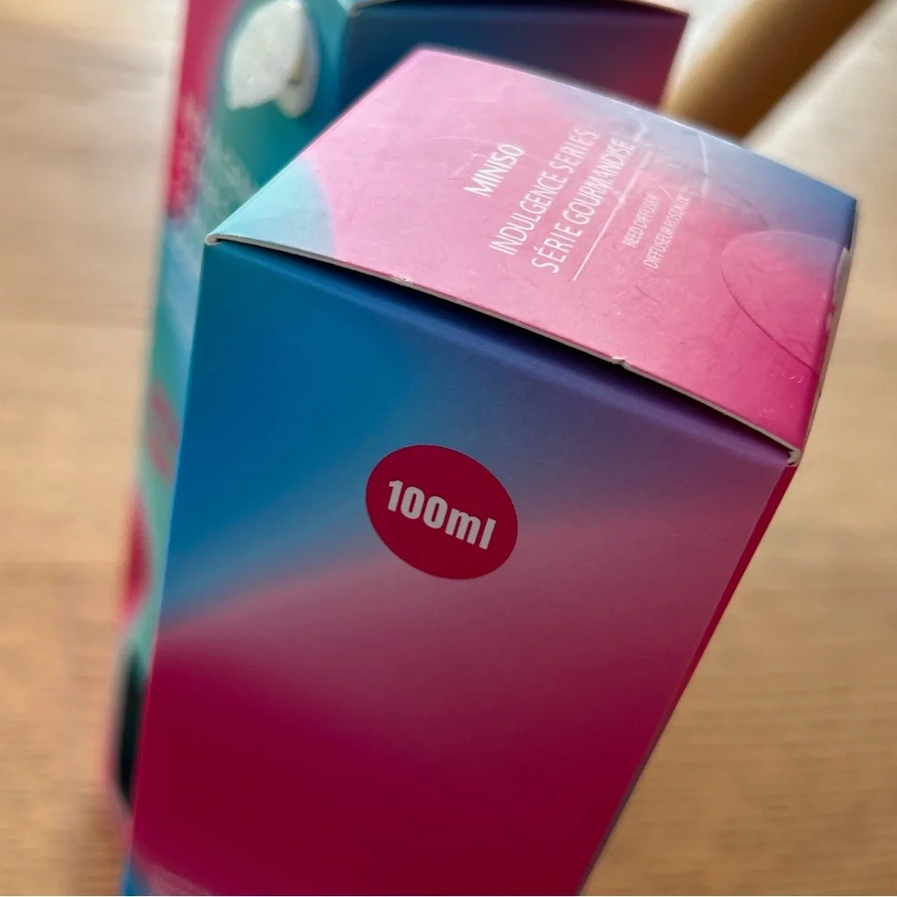 Set of 2 Miniso Home Reed Diffuser Strawberry